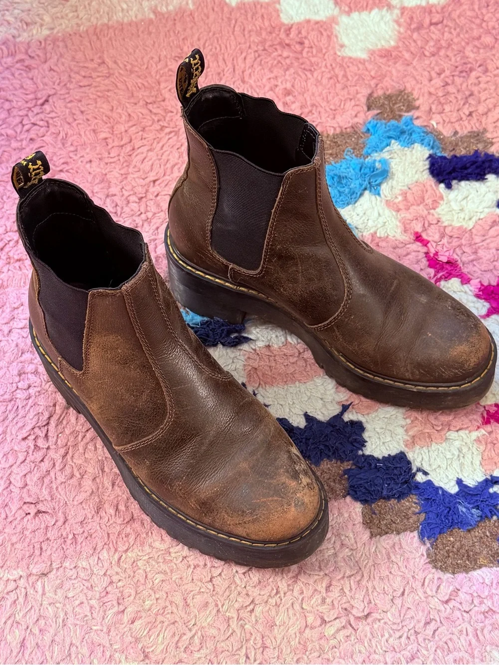 Dr. Martens Brown Leather Rometty Chelsea boots - Picture 2 of 5